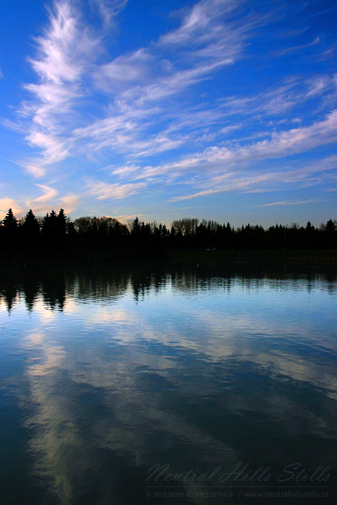 Hawrelak Park, Dusk, May 01, 2004
