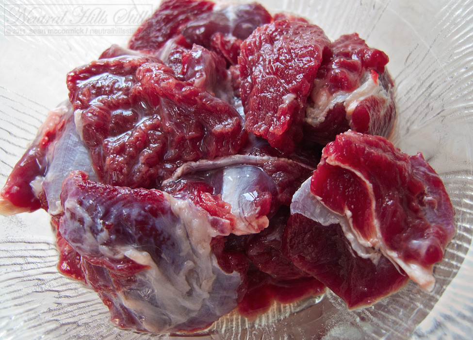 Quills on da Grill: Porcupine meat ready to be cooked