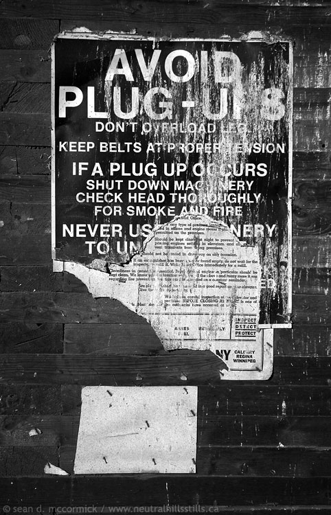 Kirriemuir Elevator: Avoid plug-ups