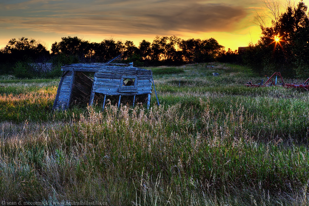 Bud MacArthur's old chicken coop