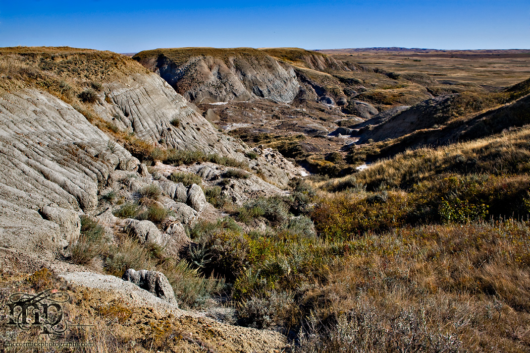 Monitor Mude Buttes 2008: View from the west