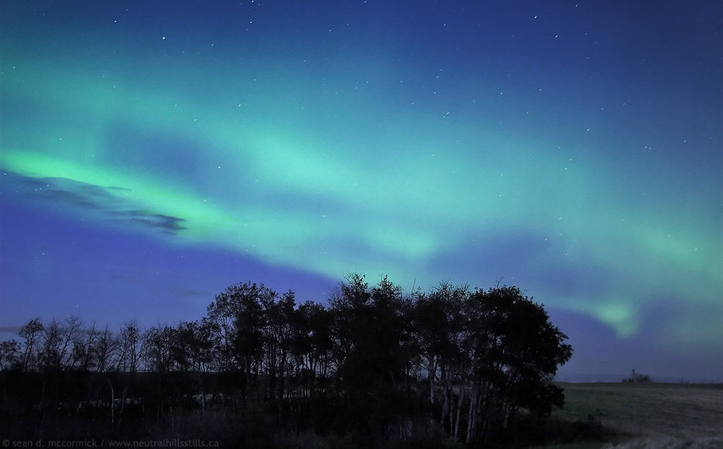 Northern Lights Over Hwy 12