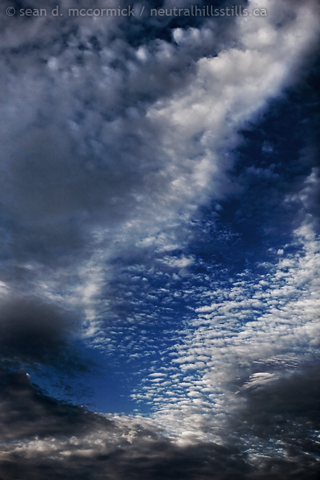Leading Edge of Incoming Storm System