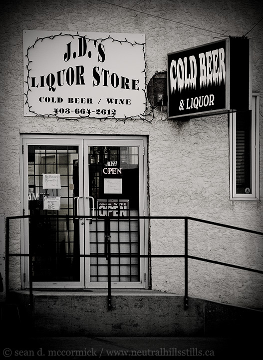 J.D.'s Liquor Store, Oyen, Alberta