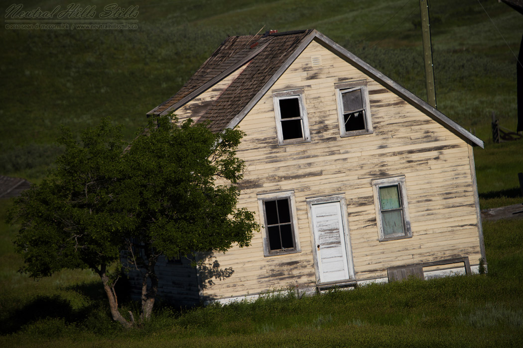 Old yellow house