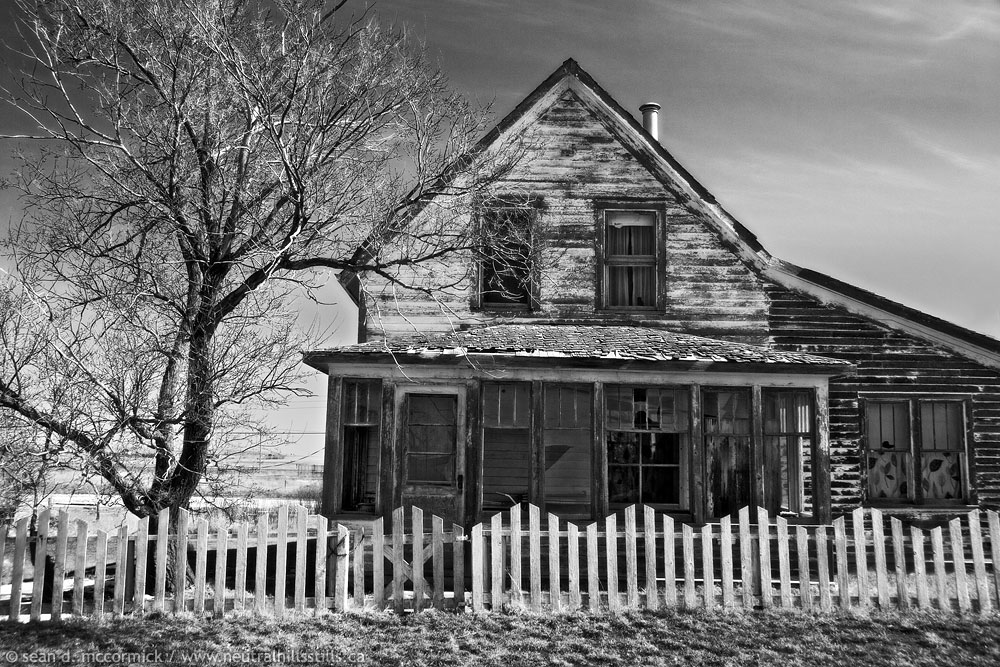 Abandoned home, Hoosier SK