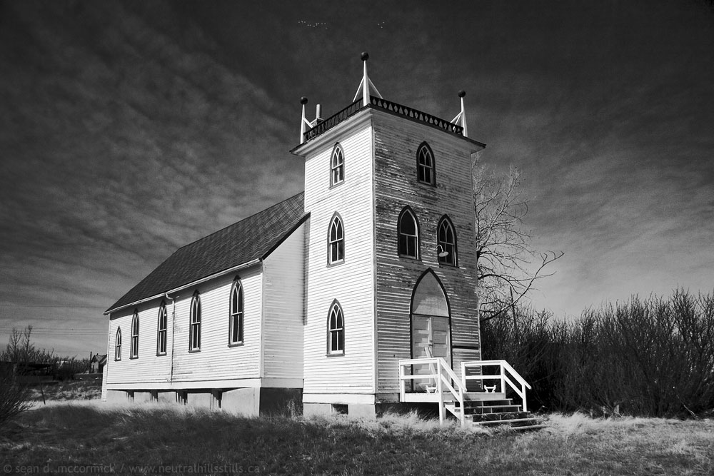 Abandoned church, Hoosier SK, 2 of 2