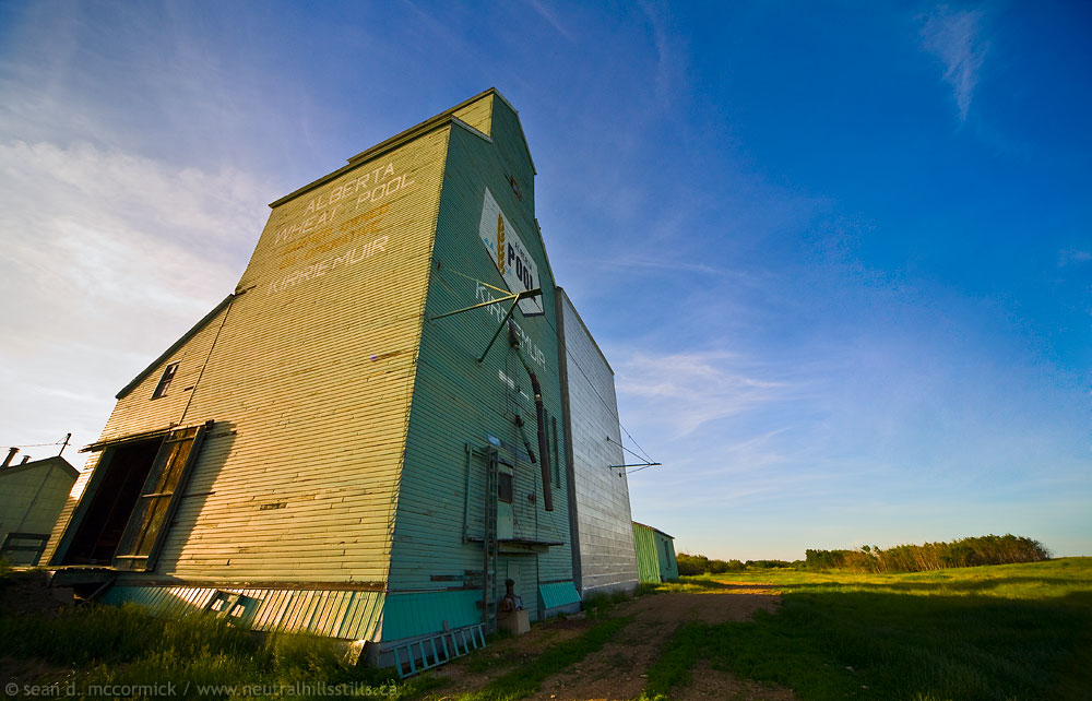Kirriemuir Elevator At Dusk