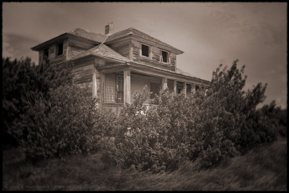 Abandoned Home, Fusilier, Saskatchewan [1 of 2]