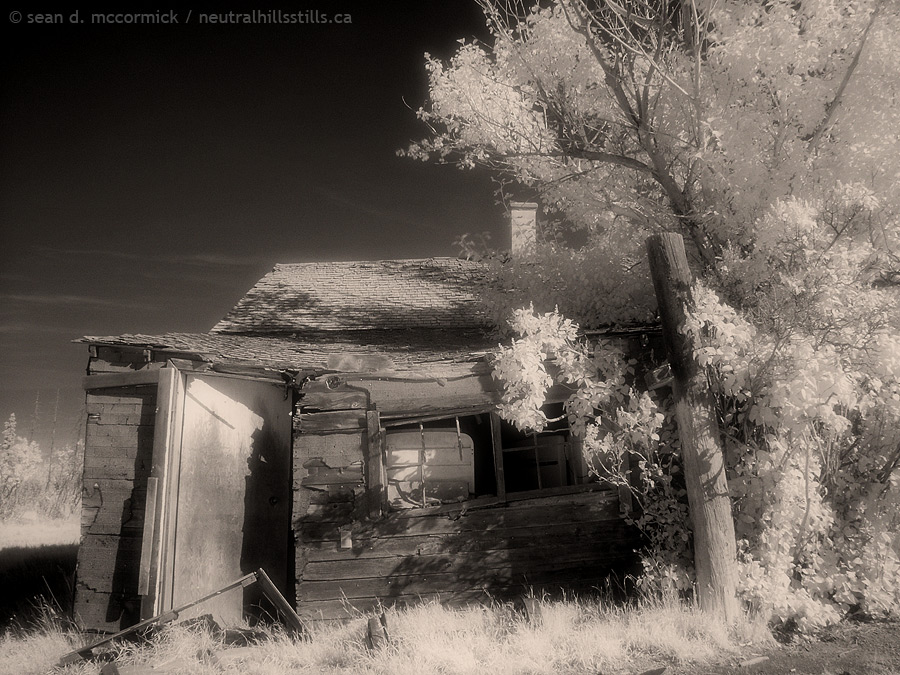 Old Vert Homestead in Infrared [1 of 2]