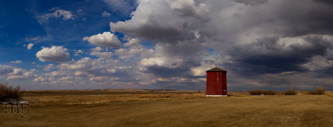April showers east of the tower
