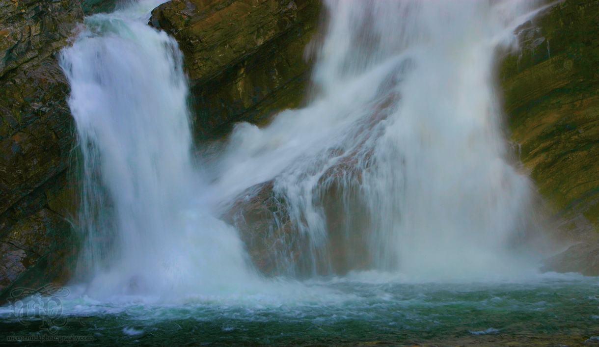 Cameron Falls at dusk