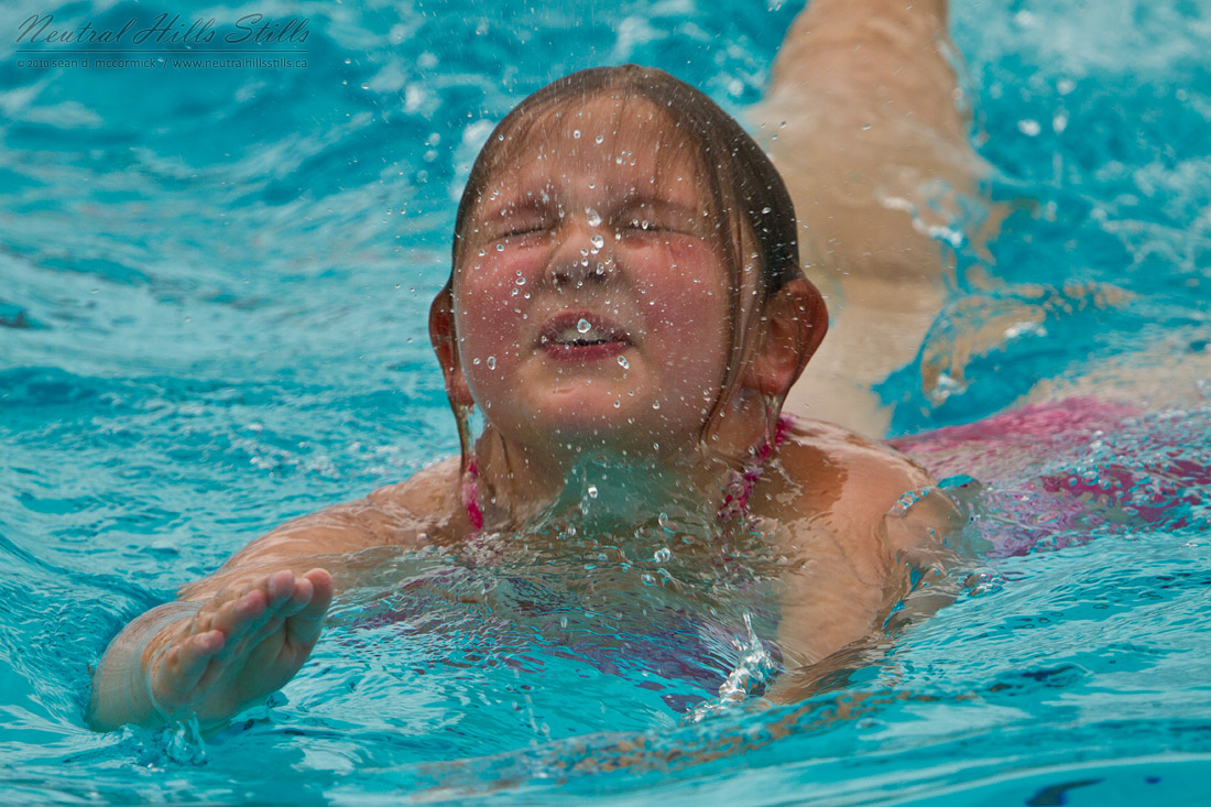 Ashlyn, swimming lessons, July 2010 [1 of 2]