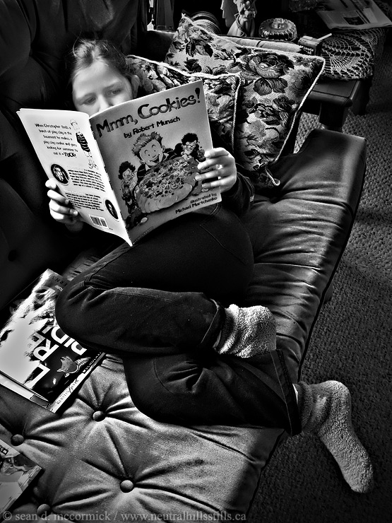 Chillin' with a good book