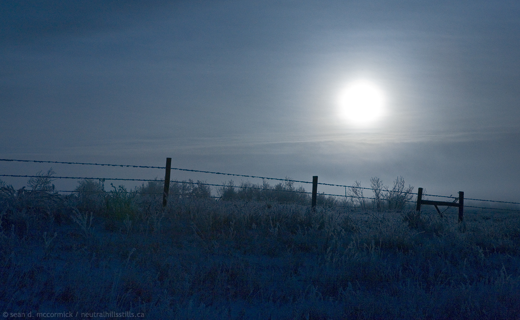 Frosty sunrise, Dec 20, 2007