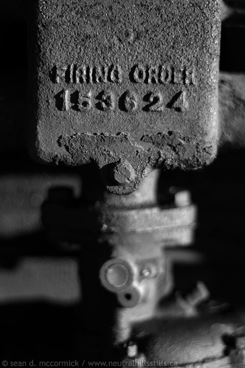 Cockshutt Deluxe 40: Firing order
