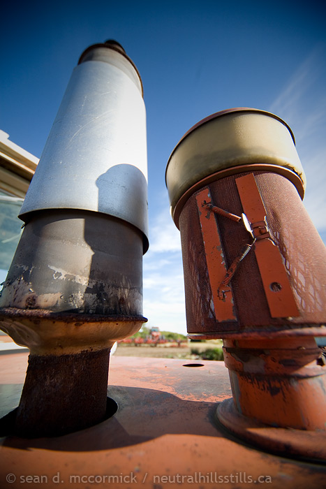 Cockshutt 1850 exhaust stacks