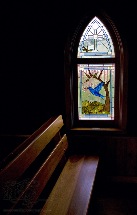 Cypress Hills 2007: St. Margaret's window