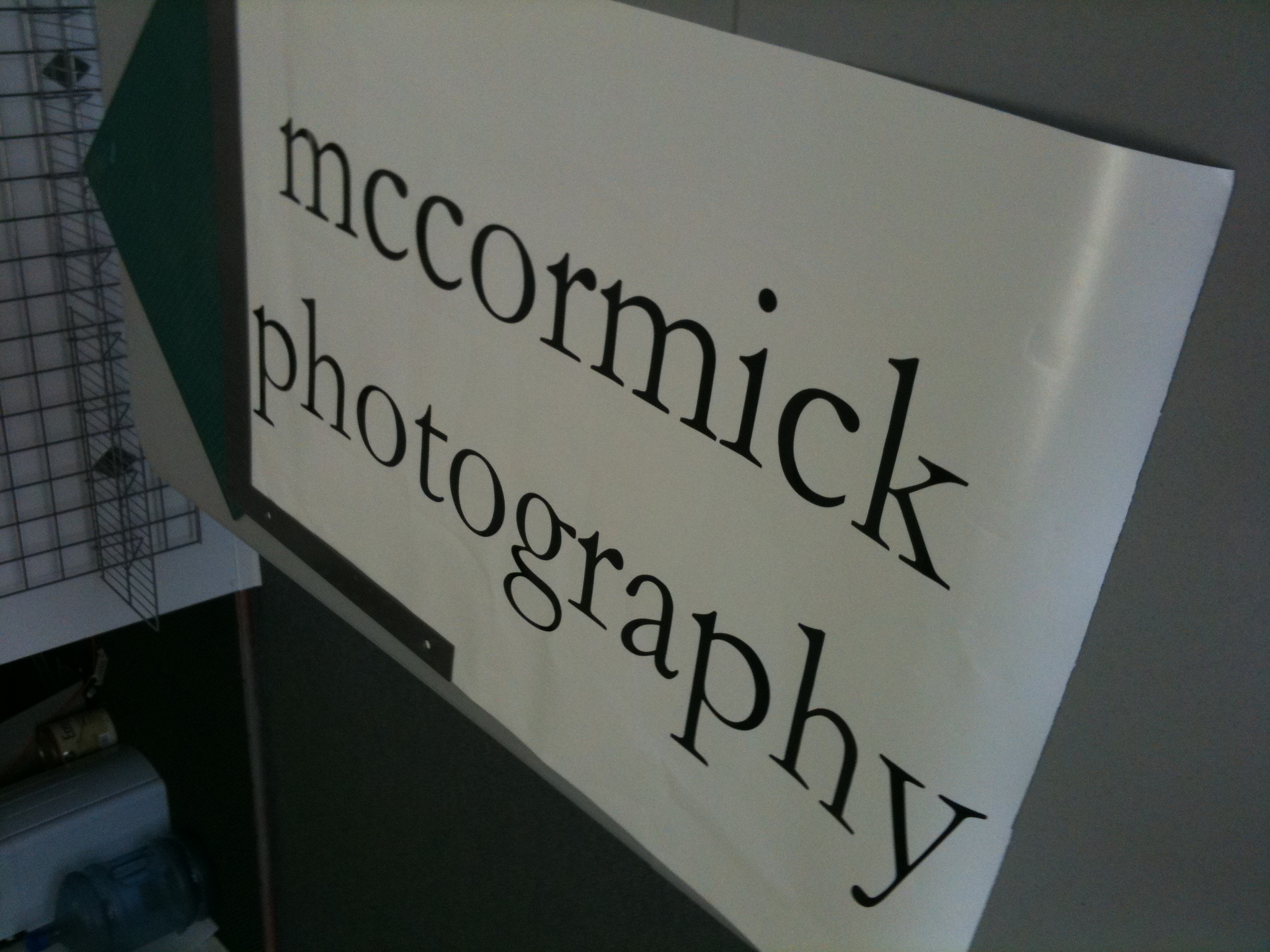 Studio Signage: Weeding the vinyl [2 of 2]