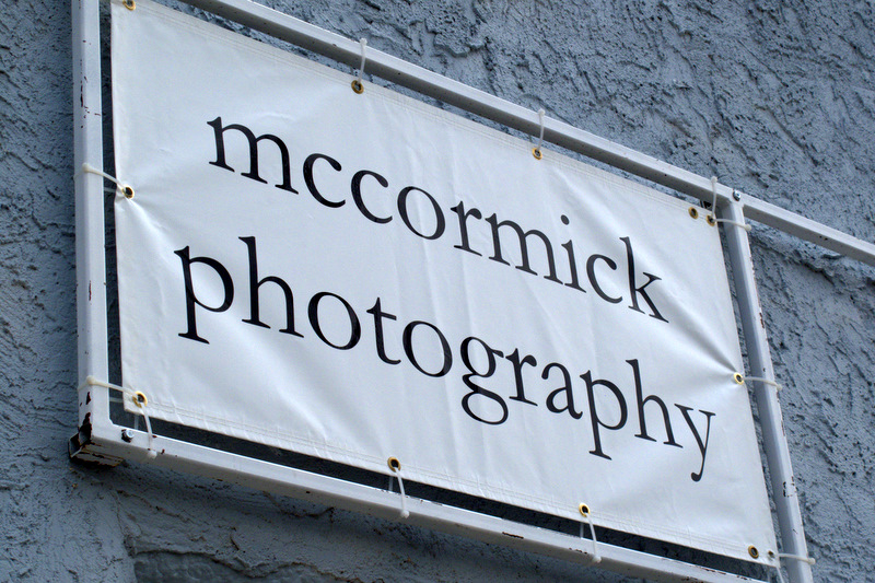 Studio Signage: Sign in place