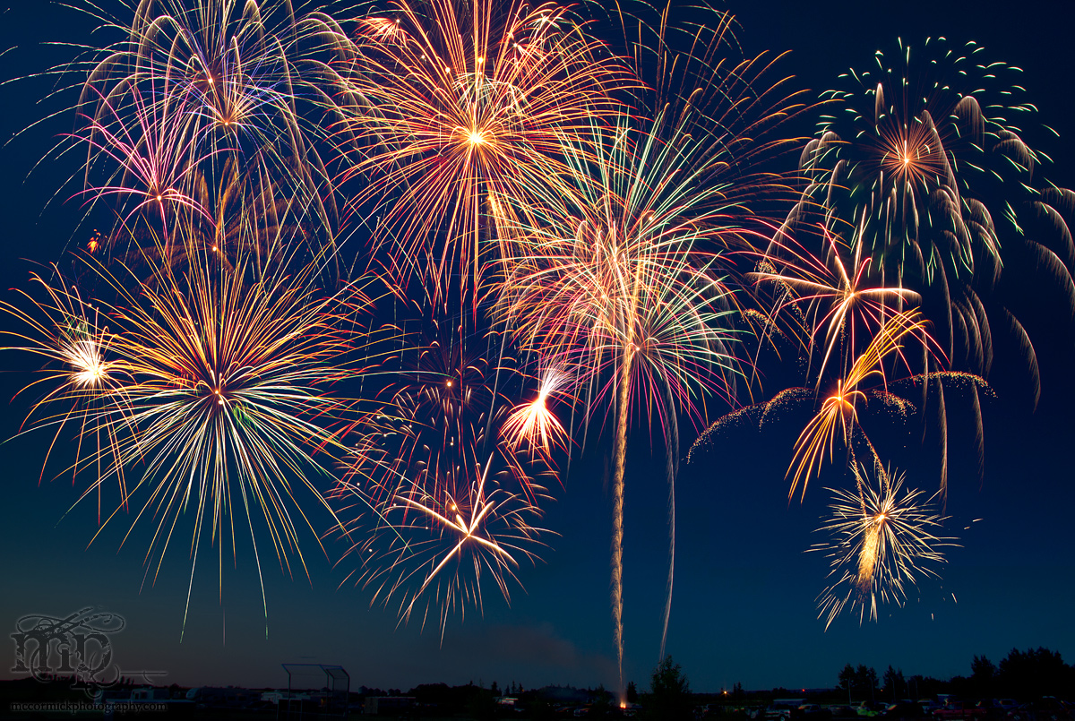 Fireworks: Dominion Day 2011, Consort, Alberta