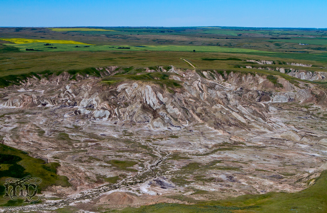 Jul 2011: Monitor Mud Buttes viewed from east