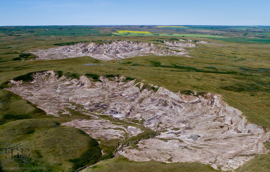 Jul 2011: Monitor Mud Buttes viewed from NE