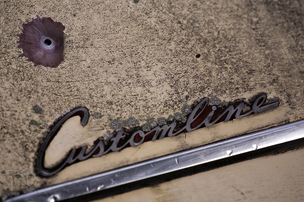 1950s Ford Meteor Customline: Number one with a bullet