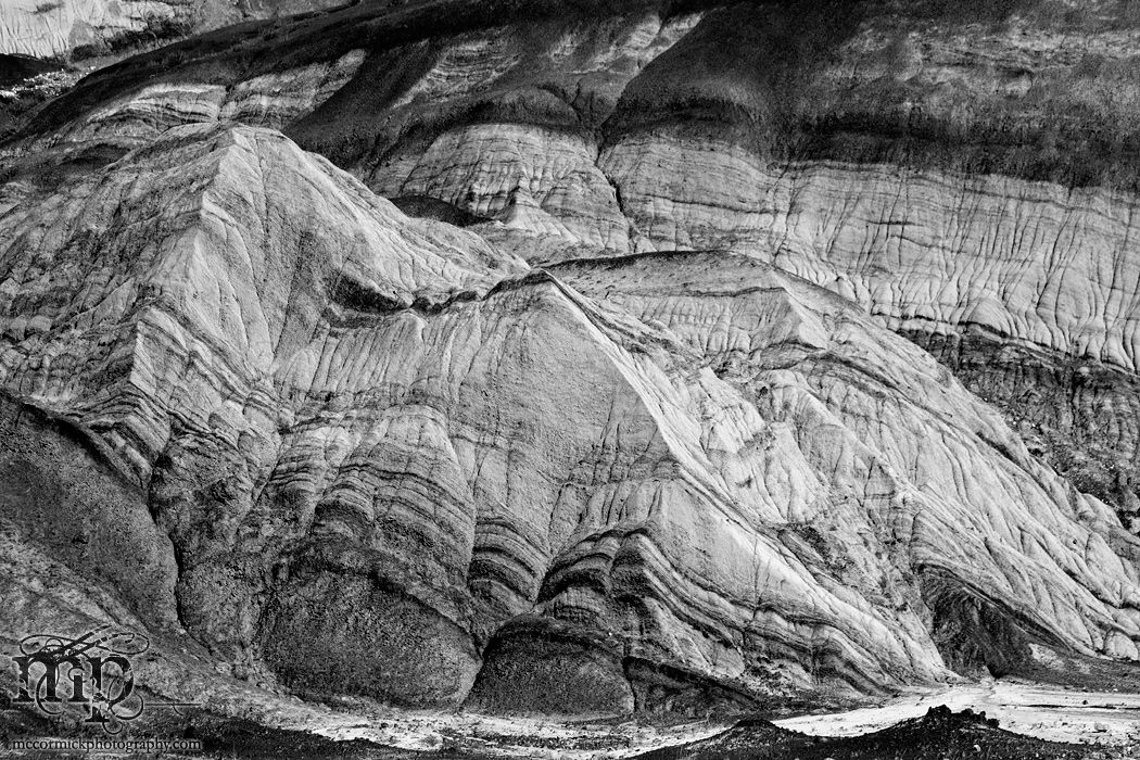 Monitor Mud Buttes 2011: Visible sediment layers [3 of 4]