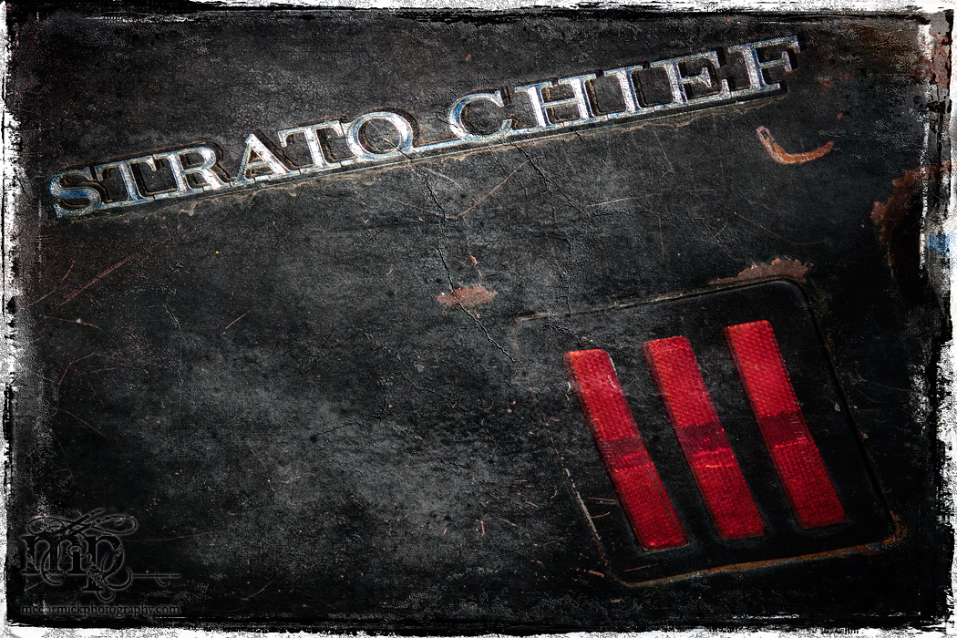 Pontiac Strato Chief Name Plate
