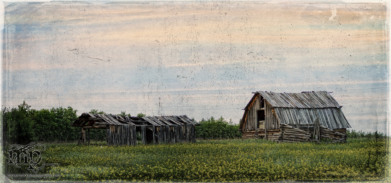 Delapidated Barn North of Dawson Creek, Alberta