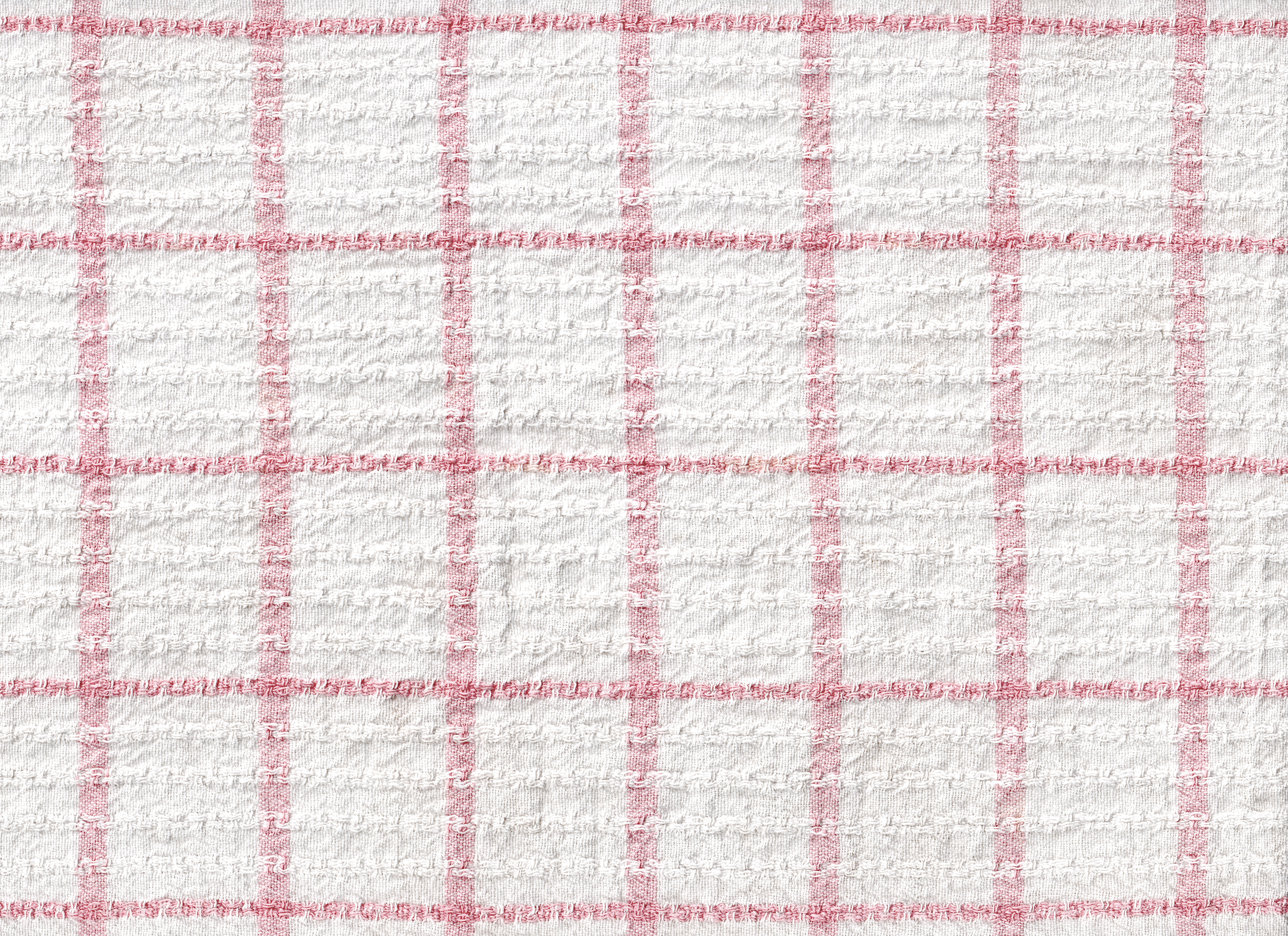 Texture : Red & White Plaid Tea Towel