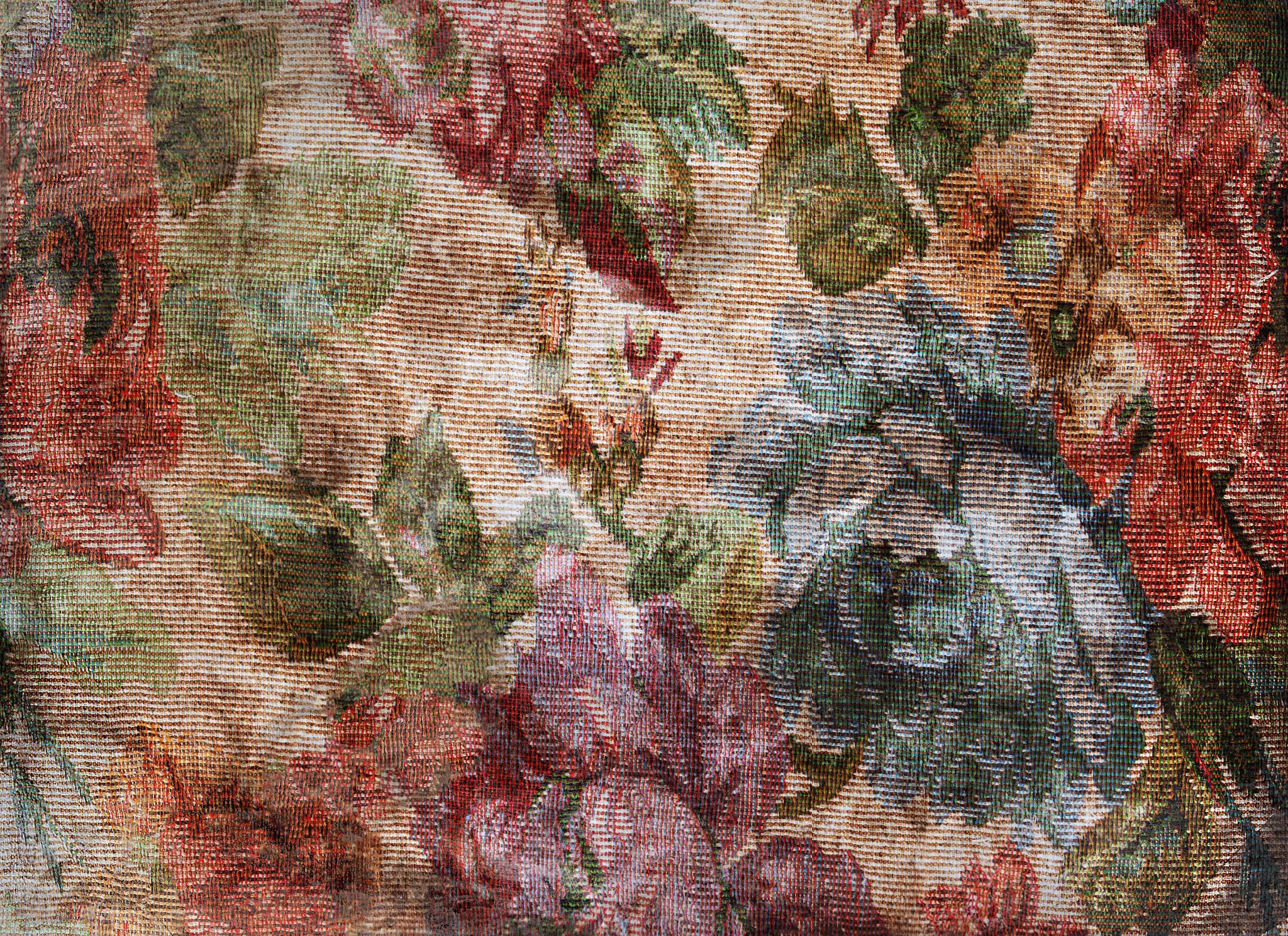 Texture : Crufty Rose Print Pillow [1 of 4]