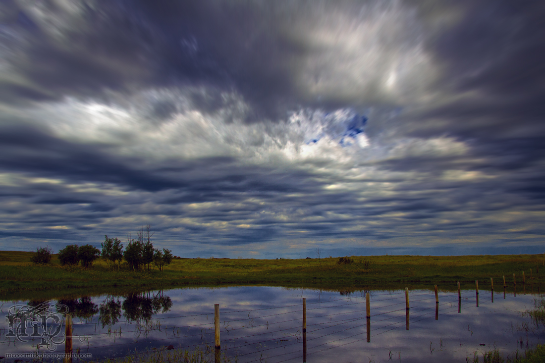 Late evening storm rolling in