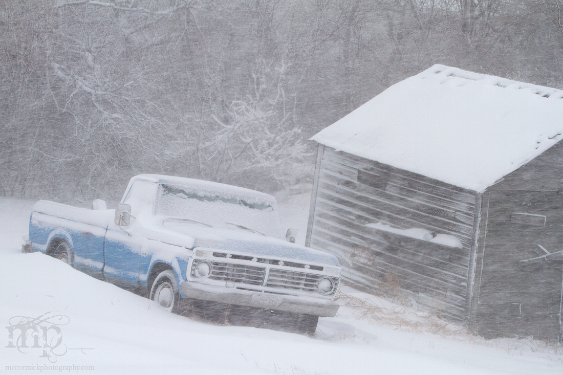 Mar 19, 2012 Blizzard: Old Blue turning white.
