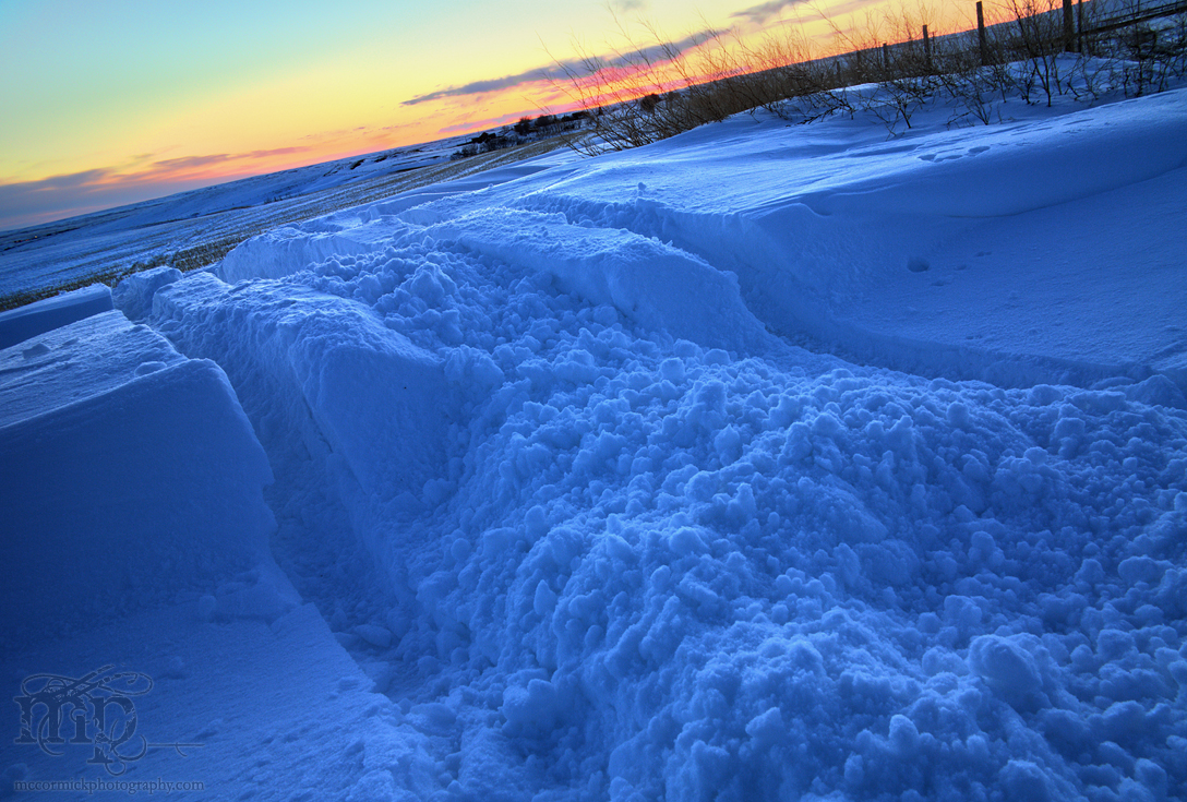 Mar 21, 2012: Snowmobile Sunset [2 of 2]