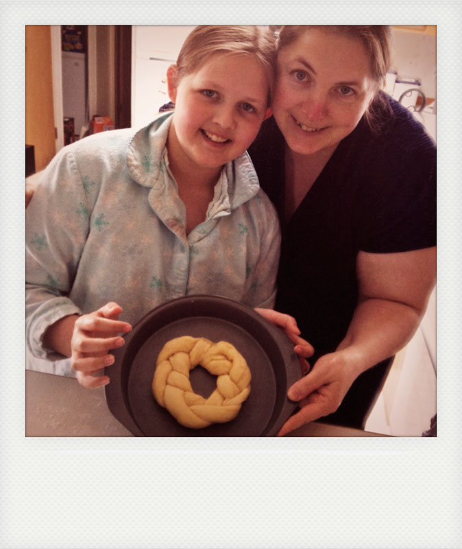 Mom and Ash Baking