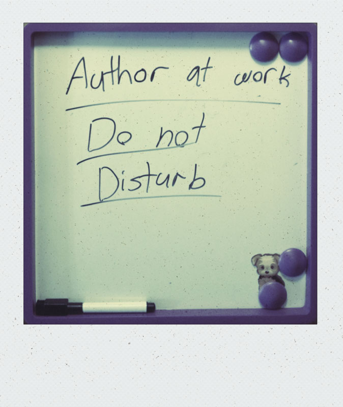 Writers are so temperamental
