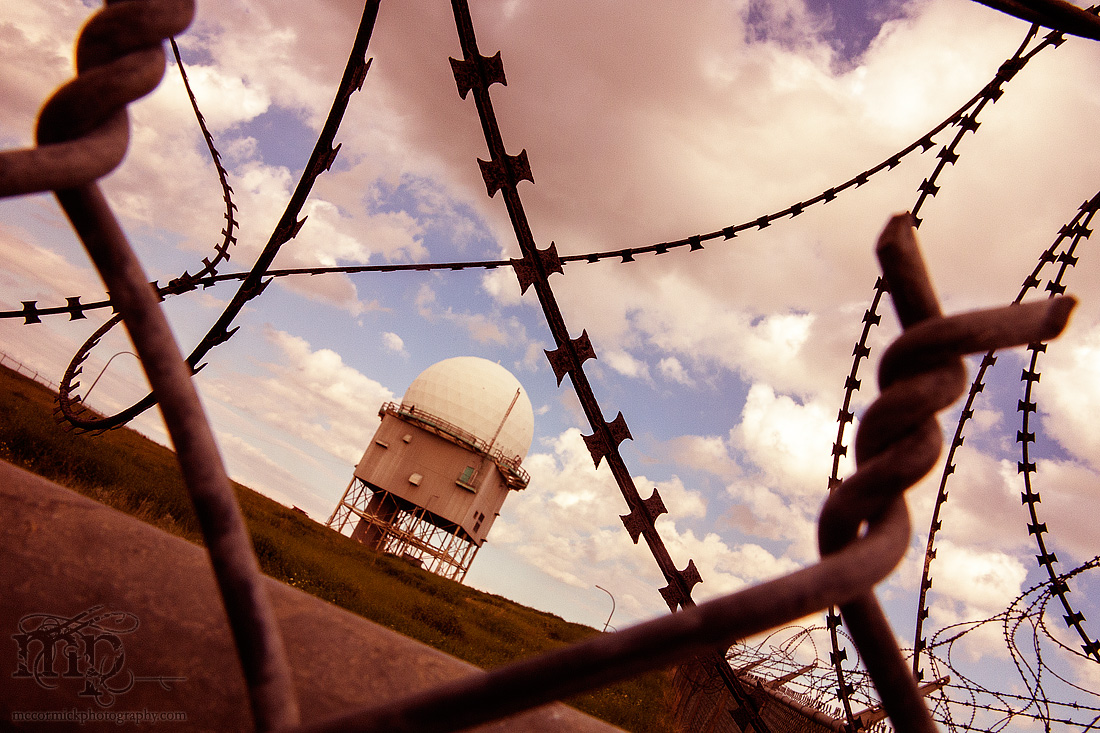 Alsask Abandoned Radar Dome : Side 1