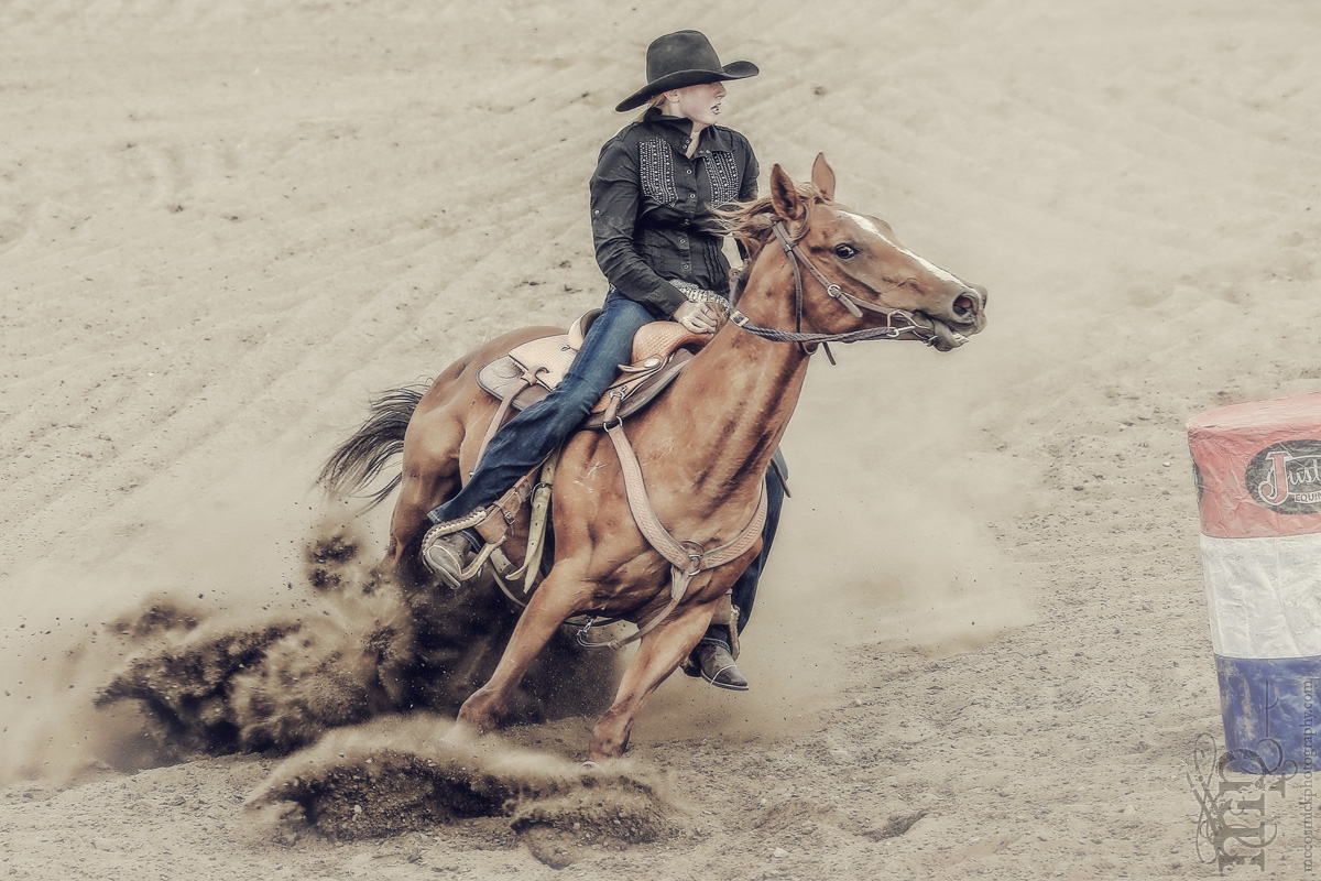 Gooseberry Lake : 4-H Rodeo 2013 : Turning Wide