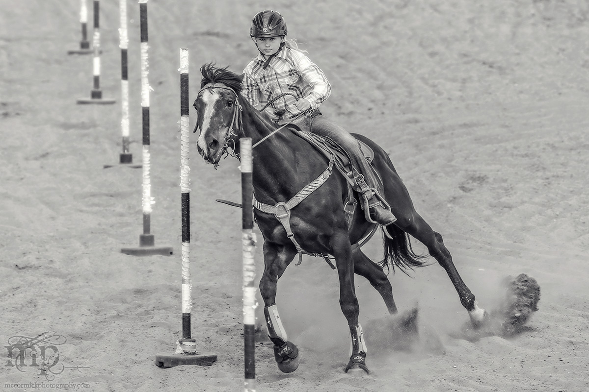 Gooseberry Lake : 4-H Rodeo 2013 : Tori :  Pole Bending