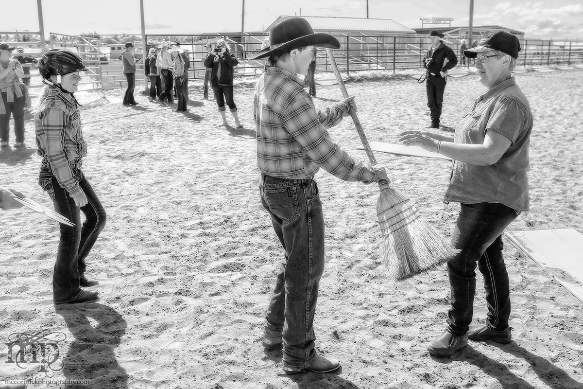 Gooseberry Lake : 4-H Rodeo 2013 : ...and your little dog, too!