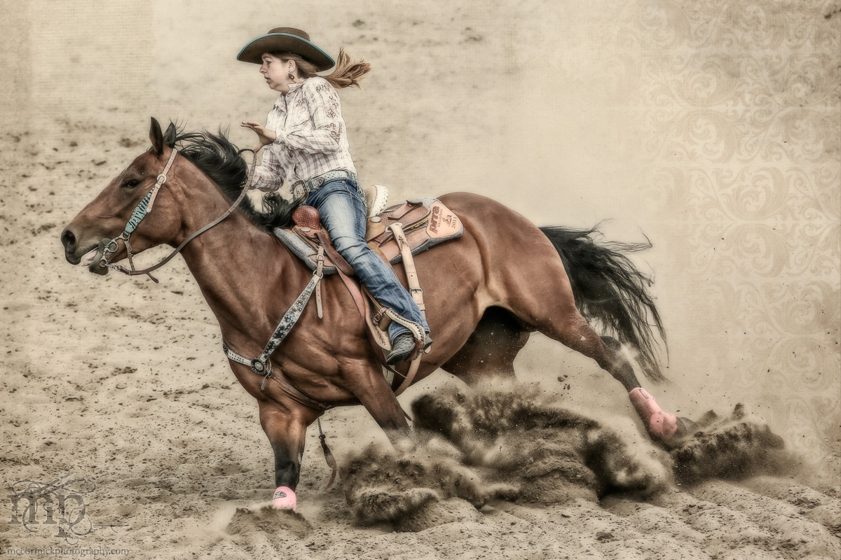 Gooseberry Lake : 4-H Rodeo 2013 : Turning Wide