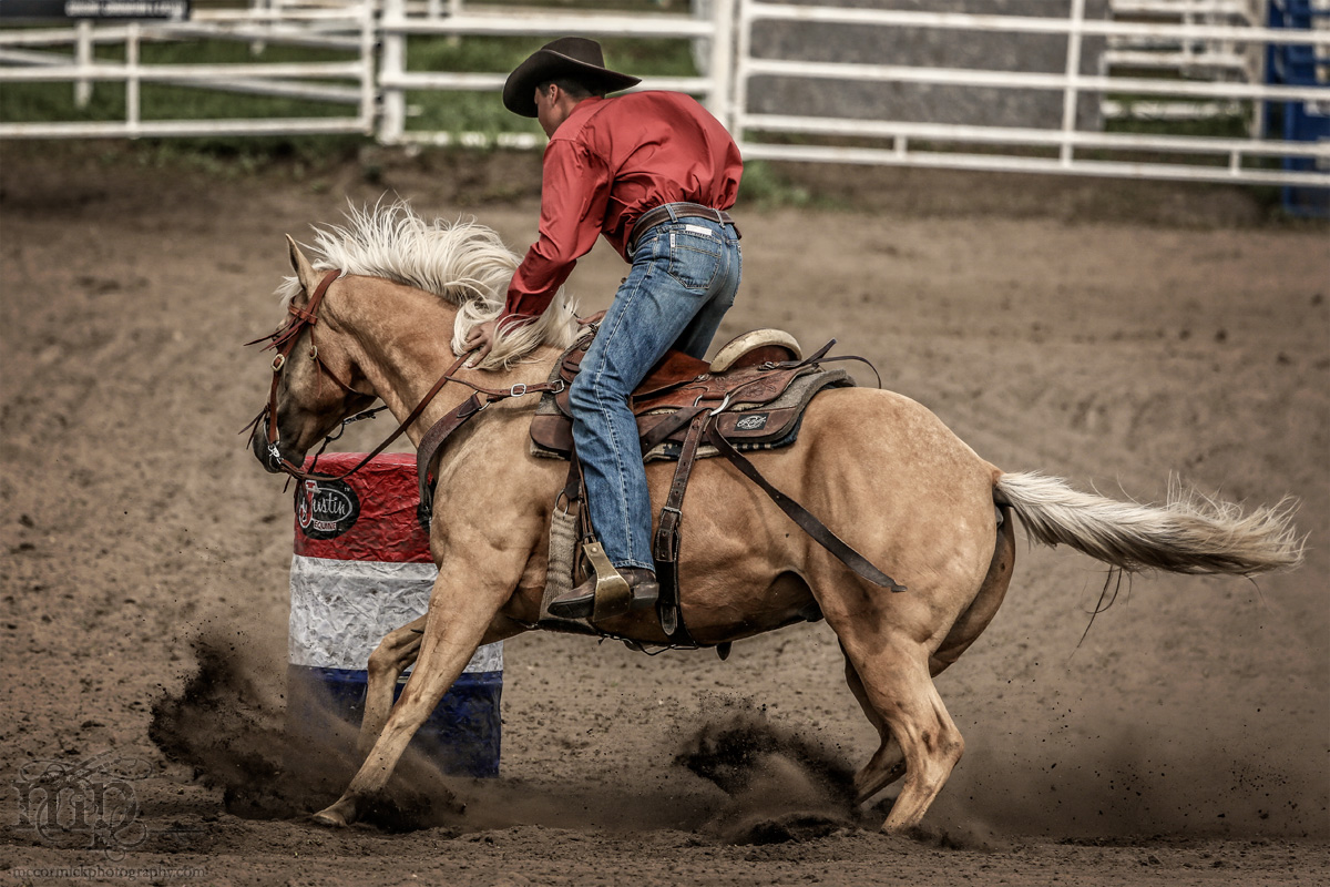 Gooseberry Lake : 4-H Rodeo 2013 : Round She Goes