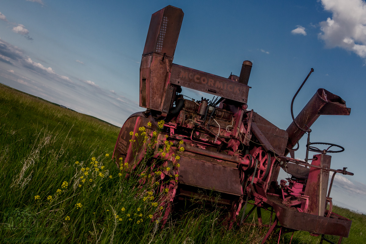 I-H / McCormick : No. 141 Harvester / Thresher : Landscape