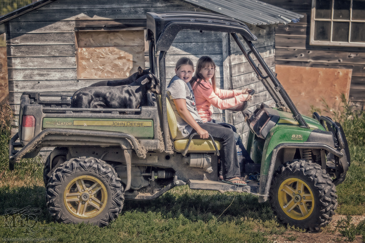 July 27, 2013 : Morning Chores : Gator Girls