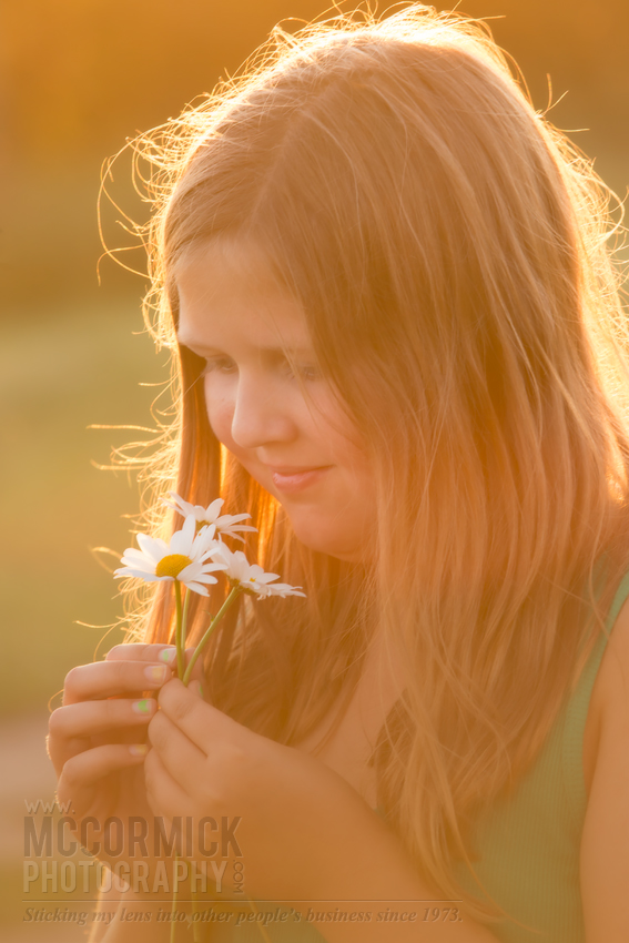 Aug 10, 2013 : Sunset : Ash : Flower Girl
