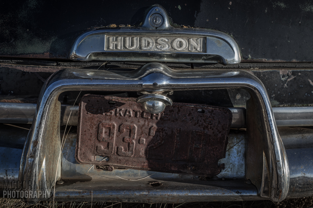 Hudson Wasp : Rear Badge & Plate