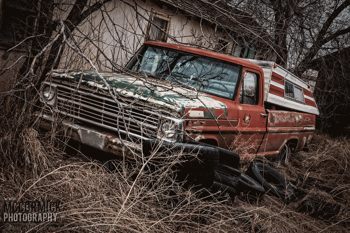 If it weren't for bad truck, he'd have no truck at all.