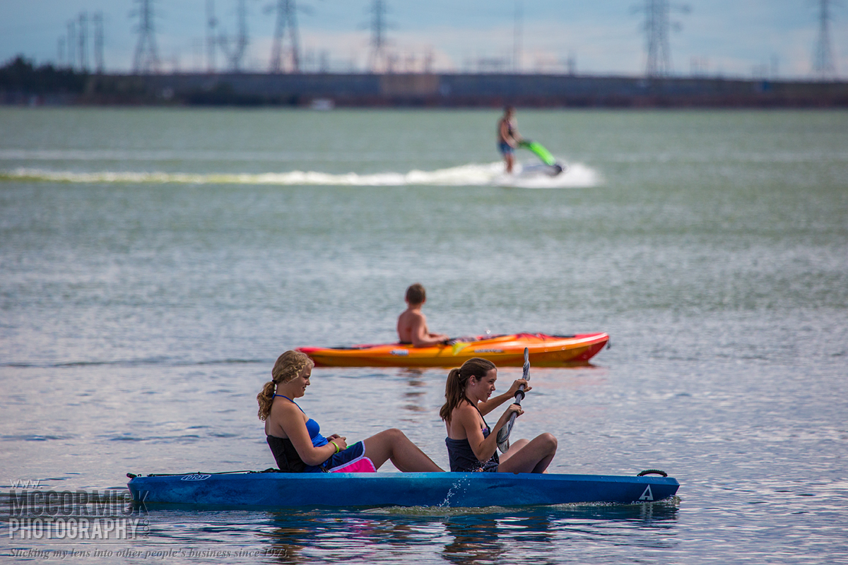 Prairie Oasis 2014 : Teens In Boats